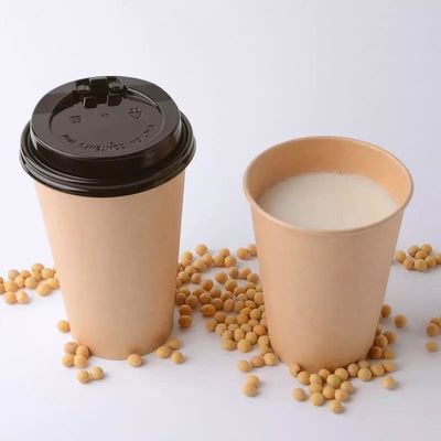 फैक्टरी गर्म बिक्री पर्यावरण के अनुकूल डिस्पोजेबल पेपर कॉफी कप गर्म पेय के लिए Takeaway पेपर कप