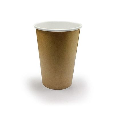 पर्यावरण के अनुकूल डबल पीई कोटिंग क्राफ्ट डिस्पोजेबल पेपर कॉफी कप