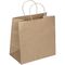 शॉपिंग पैकिंग के लिए यूवी कोटिंग रीसाइक्टेबल 125 ग्राम क्राफ्ट पेपर बैग